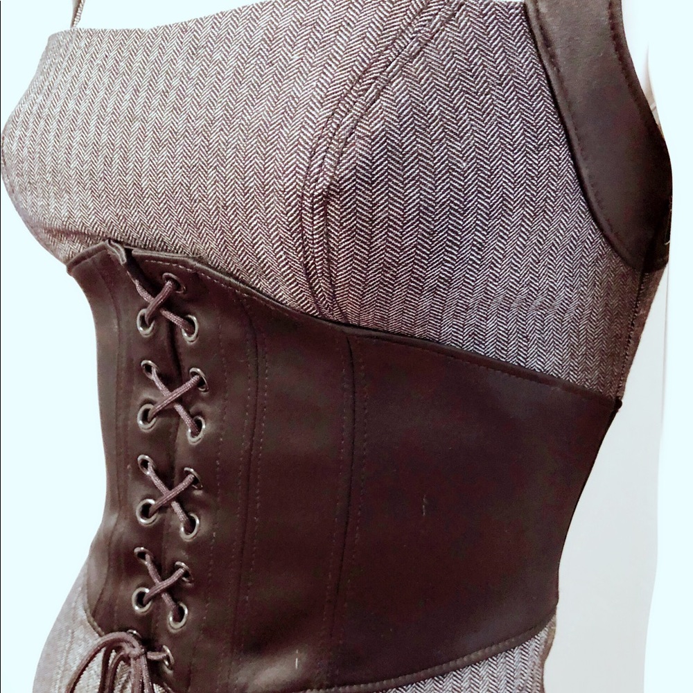 bebe bustier dress